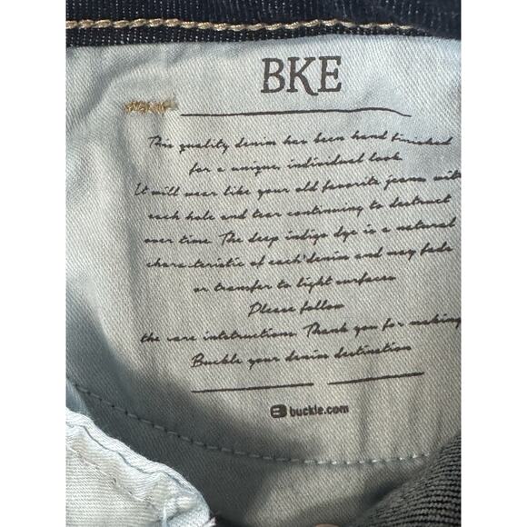 Buckle BKE Stella Bootcut Low Rise Slim Fit Jeans Womens 29x25” Dark Wash READ - Picture 16 of 16